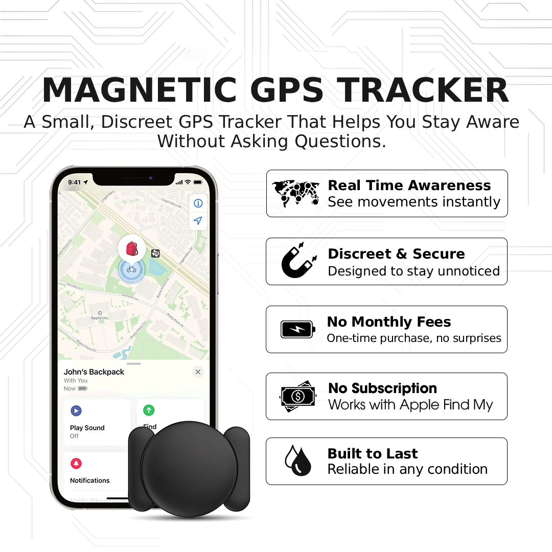 EasyFind Mini Magnetic GPS Tracker